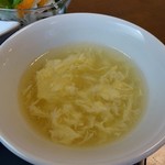 Chuuka Chuubou Tantan - 定食のスープ