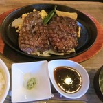 肉山 福岡 - ロースステーキ定食