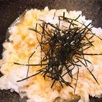 焼き鳥 永ちゃん - 究極の卵かけご飯！