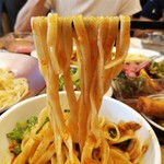 自然派中華 クイジン - 甘鯛の発酵唐辛子煮込みと追い麺　麺リフト