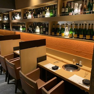 カウンター席は３席ご用意しております。