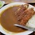 キッチン南海 - 料理写真:チキンカツカレー、ライス少な目。
