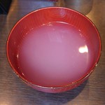 西安麺荘 秦唐記 - ゆで汁