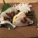 うりずん - イラブチャー刺身（アオブダイ）