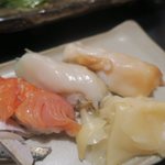 辰美寿し - 貝をセレクトしてもらいました