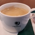 PRONTO - 選んだドリンクはホットコーヒー
