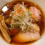 麺屋一空 - 鶏醤油(¥800)