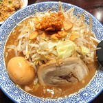 濃厚らーめんガツリ - 味玉どてちんラーメン850円