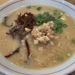 二代目 一門亭 - 豚骨ラーメン　540円
