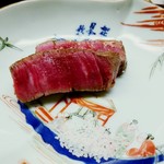 道人 - 今日はお肉も用意しました、と、クリクリした目で。