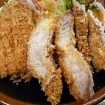 とんかつ家 比呂野 - とんかつ定食（大）