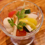 Recommended: Various vegetable pickles