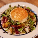 grilled goat cheese salad
