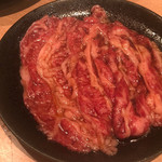 焼肉問屋 牛蔵 - 薄切りカルビ