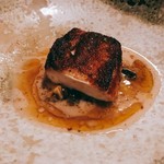 Amass - ★7.5Smoke Chicken, Walnut, Miso Butter Salads, Grilled Spring Onion, Cured Egg Yolk