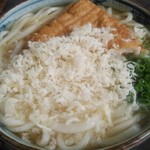 さんぽう - たぬききつねうどん大盛り