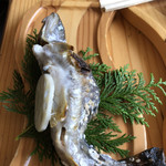岩魚の里 峡 - 岩魚塩焼き