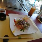 ステーキハウス 秀 - 本日のオードブルサラダ　2019.9