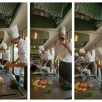 ステーキハウス 秀 - シェフのパフォーマンス　2019.9