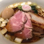 麺屋一燈 - 一燈式江戸東京拉麺（プレ）＋半熟煮玉子