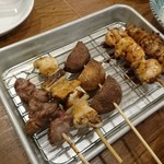 豚骨拉麺酒場 福の軒 - 串焼き５本