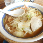 Hachiban Ramen - 野菜らーめん(味噌)　637円