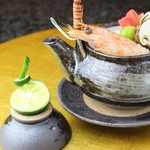 Wami Shunsai Kiki - 松茸と鱧の土瓶蒸し
