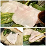 大どころ - いつもながらに切り身が厚いこと。腹に近い部分ですので身もプリプリで脂がのり、とても美味しい。