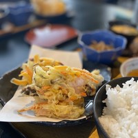 あわび日本料理 錦りゅう - かき揚げ