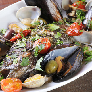 【函館直送】新鮮な旬の魚介を贅沢に使った地中海料理を堪能