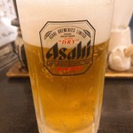 高尾 煉瓦屋 - 生ビール スーパードライ(中)