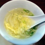 牡丹江 - 2012・酢豚ランチ・玉子スープ