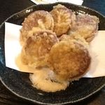 みさき - べにいも天ぷら　甘さが酒に合う