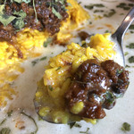 Supaisukare bomaile - キーマと鶏白湯のスープカレー