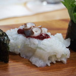 庄ちゃん寿司 - にぎり（生蛸）
