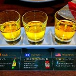 IRISH PUB CELTS - ウイスキーショット飲み比べ