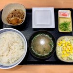 吉野家 - 納豆牛小鉢定食 ¥390