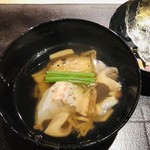 ぎんざ 一二岐 - 長崎県五島列島産のクエ　松茸　茄子　シメジ