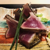 ぎんざ 一二岐 - カツオの藁焼き