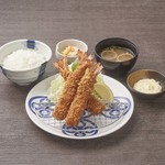 エビフライ膳（3本）