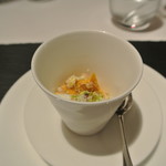 リストランテ カノフィーロ - かぼちゃのムースとスモークしたリコッタ