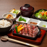 Miyazaki beef Steak set meal (150g)