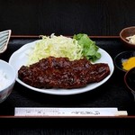 Misokatsu set meal