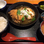 Tsudoi Sakaba Esuto - 「鶏のおろし煮定食」は美味です。