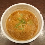 Kura Ki - 牛モツつけ麺(スープ)