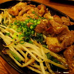 海だより - 生ラムの鉄板ステーキ