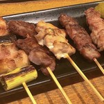 やきとり一番星 - 料理写真:焼き鳥盛り合わせ