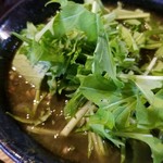 ホールスパイスカレー青藍 - あおさ海苔と浅利の塩出汁カレー（期間限定）