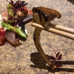 しまなみふれんち Murakami - 大きな松茸です！