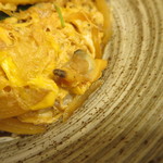 天ぷら やす田 - あさりが顔を出しました